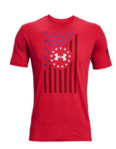 UA Freedom Front Flag T-Shirt